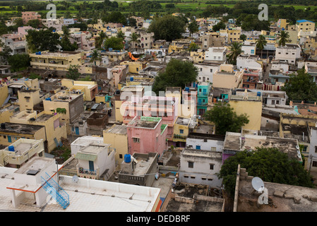 À plus de Puttaparthi. Le berceau de Sathya Sai Baba. L'Andhra Pradesh, Inde Banque D'Images