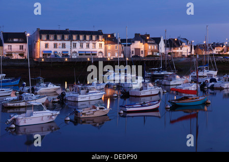 Port de Le Guilvinec, Finistère, Bretagne, France, Europe Banque D'Images