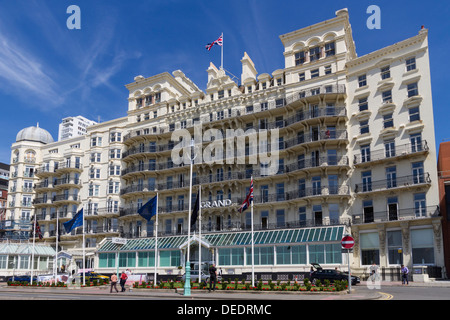 Grand Hotel, Brighton, Sussex, Angleterre, Royaume-Uni, Europe Banque D'Images