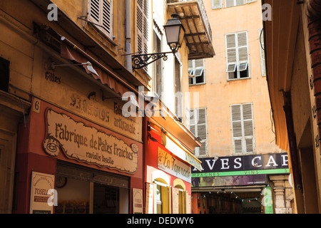 La vieille ville, Nice, Alpes-Maritimes, Provence, Cote d'Azur, d'Azur, France, Europe Banque D'Images