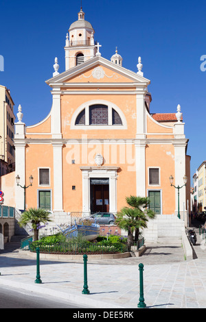 Cathédrale, Ajaccio, Corse, France, Europe, Méditerranée Banque D'Images