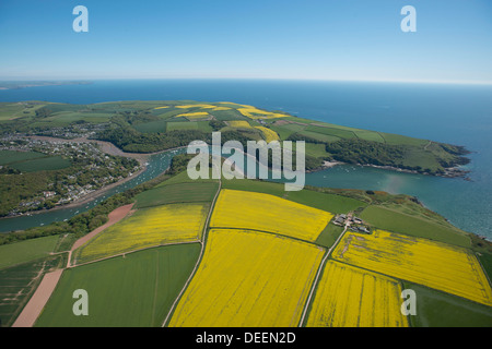 Ferries Newton Newton montrant des ruisseaux. Devon. UK Banque D'Images