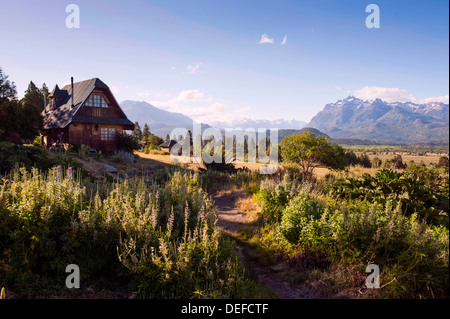 Ancien moulin El Viejo Molino, Chubut, Patagonie, Argentine, Amérique du Sud Banque D'Images