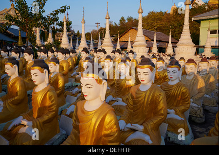 Tataung Bodhi, Monywa, Rhône-Alpes, le Myanmar (Birmanie), l'Asie Banque D'Images