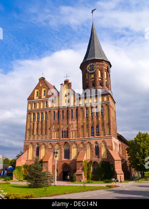 Cathédrale sur l'île de Kant, Kaliningrad (Königsberg), la Russie, l'Europe Banque D'Images