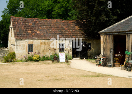 Barton Grange Farm, Bradofrd sur Avon, Wiltshire, Angleterre. Banque D'Images