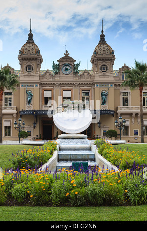 Casino de Monte-Carlo, Monaco, Cote d'Azur, de l'Europe Banque D'Images