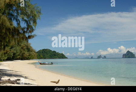 Koh Kradan, en face du Parc National de Hat Chao Mai, Trang, Thaïlande, Asie du Sud, Asie Banque D'Images