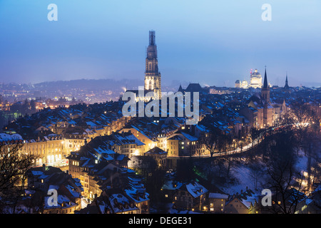 Vue sur la ville, Berne, Suisse, Europe Banque D'Images