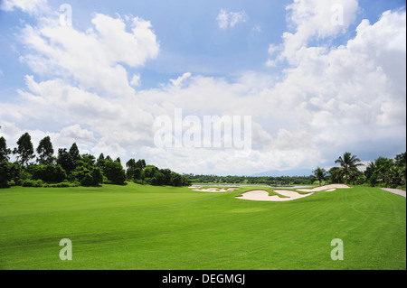 Parcours de golf Banque D'Images