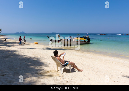 Ko Phi Phi Don - province de Krabi - Thaïlande Banque D'Images