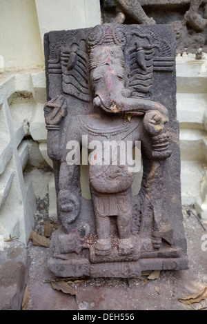 Lingaraj Temple est un temple hindou dédié à Harihara, une forme de Shiva et est l'un des plus anciens temples de Bhubaneswar. Banque D'Images