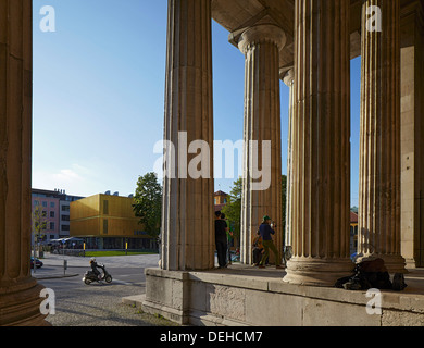 Lenbachhaus Munich, Munich, Allemagne. Architecte : Foster  + Partners, 2013. Banque D'Images