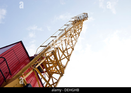 Les chantiers de construction au-dessus de la grue Banque D'Images