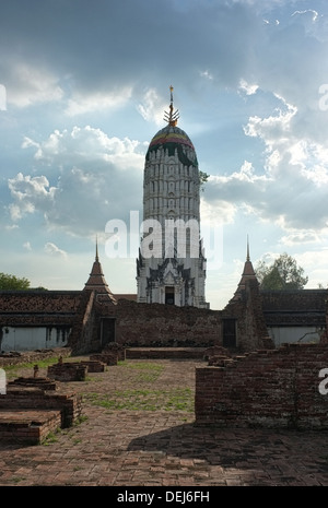 Wat Phutthai Sawan, Ayutthaya, Thaïlande Banque D'Images