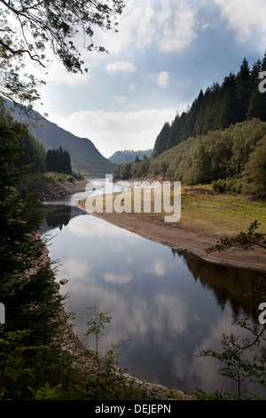 Carreg dhu-Galles Powys Réservoir Elan Valley Banque D'Images