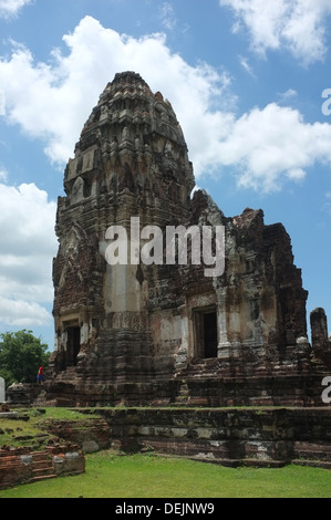 Si Wat Phra Mahathat, Lopburi Thaïlande Banque D'Images