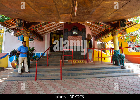 Entrée d'un musée, Musée, Big Foot, Loutolim Salcetta, Sud de Goa, Goa, Inde Banque D'Images