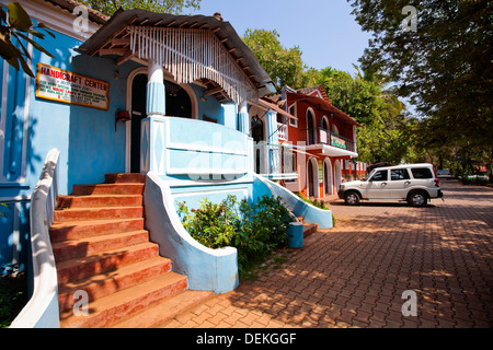 Façade du Musée, Big Foot, Loutolim Salcetta, Sud de Goa, Goa, Inde Banque D'Images