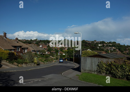 Petite ville côtière de Hythe dans le kent uk Banque D'Images