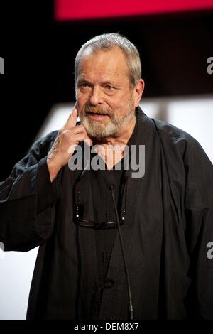 San Sebastian, Espagne. 20e Août, 2013. Terry Guilliam assiste à la cérémonie d'ouverture du 61e Festival International du Film de San Sebastian le 20 septembre 2013 à San Sebastian, Espagne. Crédit : Jack Abuin/ZUMAPRESS.com/Alamy Live News Banque D'Images