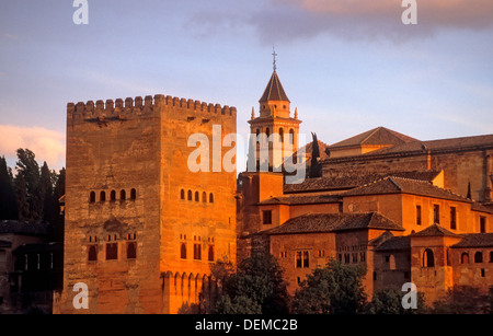 Alhambra, Grenade. Andalousie, Espagne Banque D'Images