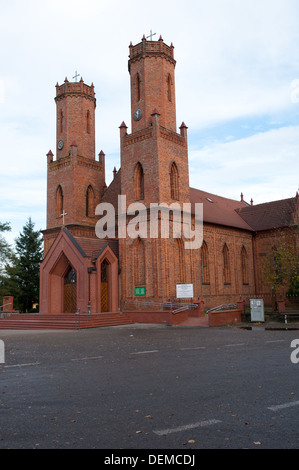 L'église Sainte Catherine d'Alexandrie, Gdynia, Pologne, Voïvodie de Banque D'Images