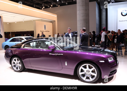 Rolls-Royce coupé à la 65ème IAA de Francfort, Allemagne Banque D'Images