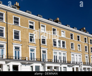 Appartements à Knightsbridge et Chelsea, London, UK Banque D'Images