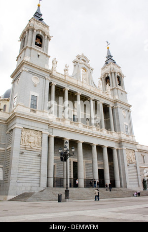 Cathédrale de l'Almudena, Catedral de la Almudena, Madrid, Espagne Banque D'Images