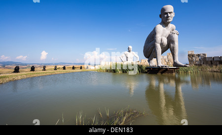 VOLTERRA : Teatro del Silenzio Andrea Bocelli Banque D'Images