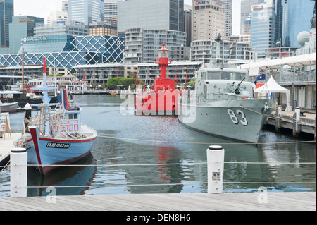 Australian National Maritime Museum de Darling Harbour, Sydney Banque D'Images