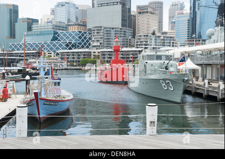 Australian National Maritime Museum de Darling Harbour, Sydney Banque D'Images