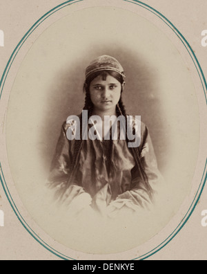 Types de nationalités dans le Turkestan krai. Les femmes tadjiks, vers 1870 Banque D'Images