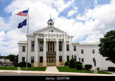 Frankin County Courthouse, 275 South Main Street, Rocky Mount, Virginie Banque D'Images