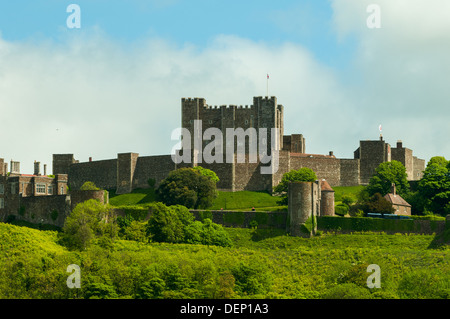 Le château de Douvres, Dover, Kent, Angleterre Banque D'Images