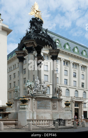 Österreich, Wien I, Hoher Markt, Vermählungs Josephsbrunnen 1729-32- oder, von J.E. Fischer von Erlach d. J. Banque D'Images