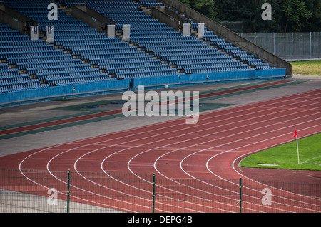 Stade d'athlétisme de Crystal Palace, situé dans la région de Crystal Palace Park, Londres, Angleterre. Banque D'Images