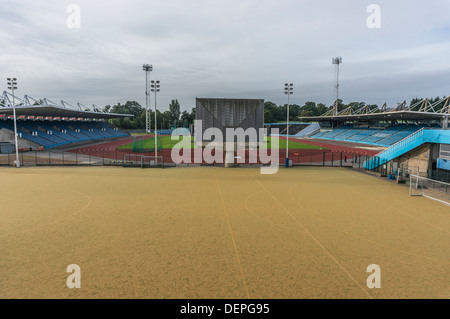 Stade d'athlétisme de Crystal Palace, situé dans la région de Crystal Palace Park, Londres, Angleterre. Banque D'Images