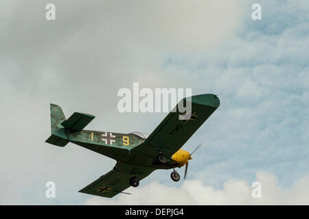 Lomianki, Pologne. 22 août, 2013. 22 Septembre, 2013. L'aviation allemande pendant la bataille à Lomianki, Pologne - reconstitution historique : Travelfile Crédit/Alamy Live News Banque D'Images