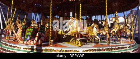 Panorama carrousel Banque D'Images