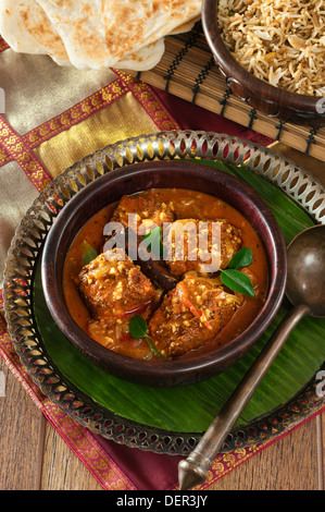 Sri Lanka curry de poisson rouge Banque D'Images