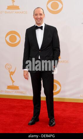 Los Angeles, CA. 22 août, 2013. Tony Hale aux arrivées pour la 65e Primetime Emmy Awards - Arrivals 3, Nokia Theatre L.A. Vivre, Los Angeles, CA Septembre 22, 2013. Credit : Elizabeth Goodenough/Everett Collection/Alamy Live News Banque D'Images