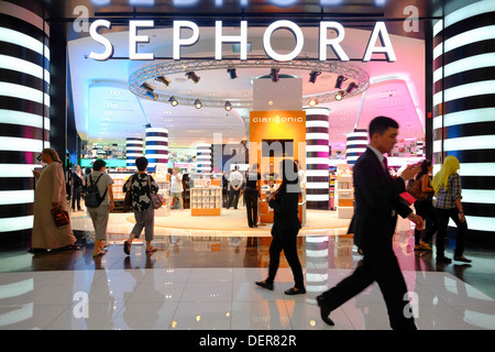 Magasin Sephora à Dubaï Mall à Dubaï Émirats Arabes Unis Banque D'Images