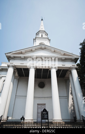 Low angle view of a church, Église de St Andrew, Kolkata, West Bengal, India Banque D'Images