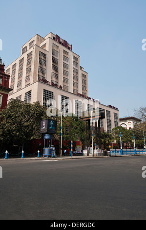 Façade d'un bâtiment du gouvernement, la Banque de réserves de l'Inde, Kolkata, West Bengal, India Banque D'Images