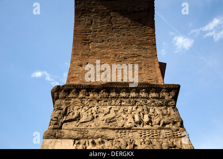 Détail de l'Arc de Galère (Kamara) à Thessalonique, Grèce. Banque D'Images