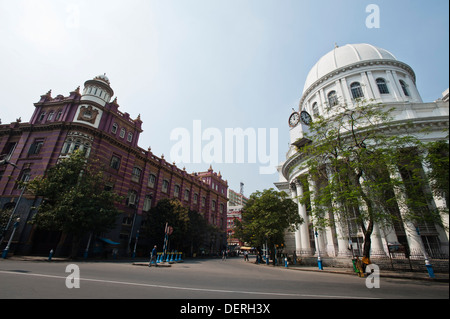 Royal Insurance Building et General Post Office, Kolkata, West Bengal, India Banque D'Images