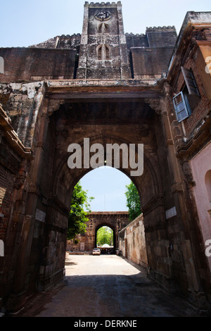 Au fort d'Archway, Bhadra Fort, Ahmedabad, Gujarat, Inde Banque D'Images