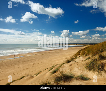 Camber Sands. Banque D'Images